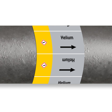 ISO 20560 Pipe Markers  Gas