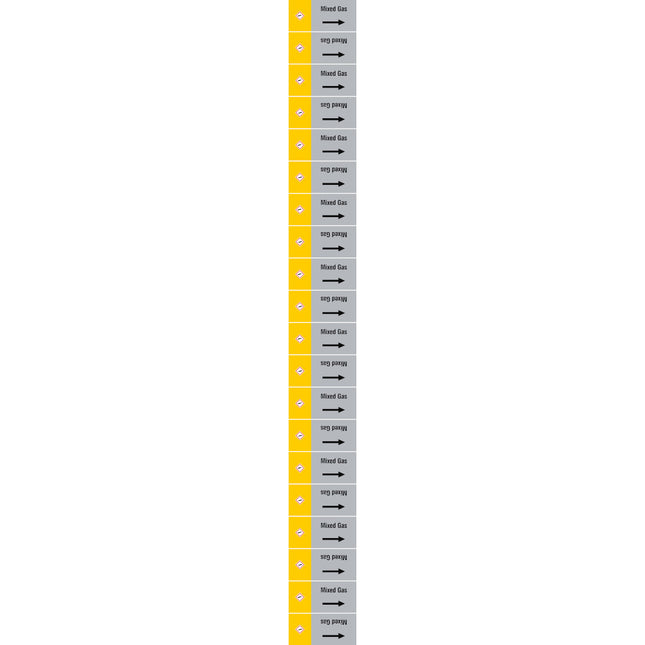 ISO 20560 Pipe Markers  Gas