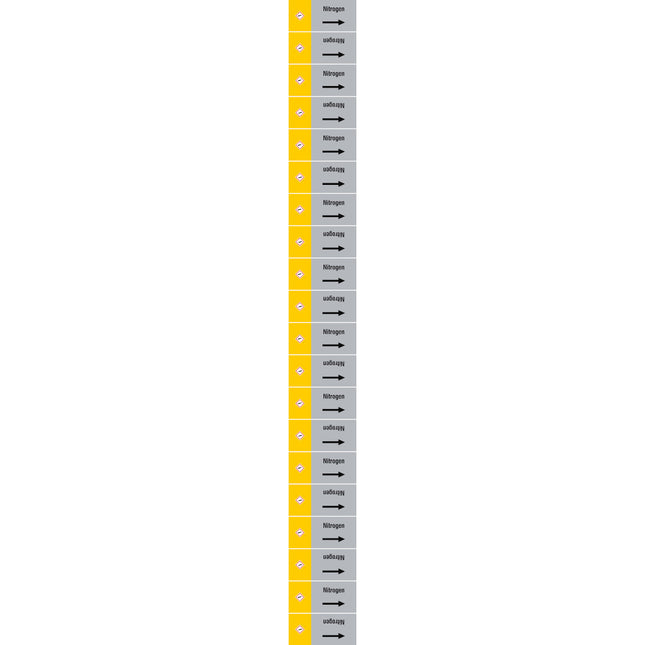 ISO 20560 Pipe Markers  Gas