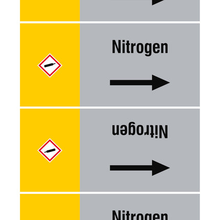 ISO 20560 Pipe Markers  Gas