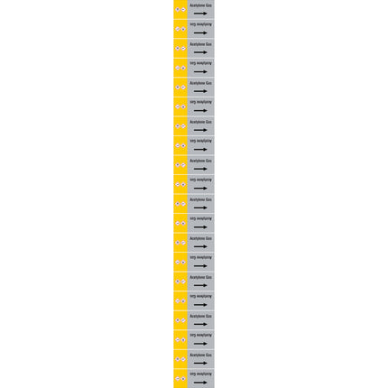 ISO 20560 Pipe Markers  Gas