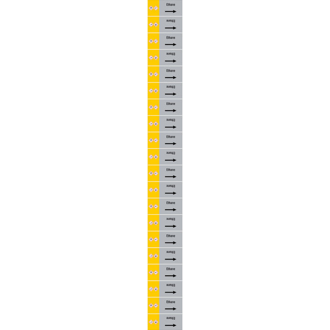 ISO 20560 Pipe Markers  Gas