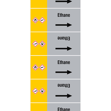 ISO 20560 Pipe Markers  Gas