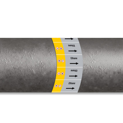 ISO 20560 Pipe Markers  Gas
