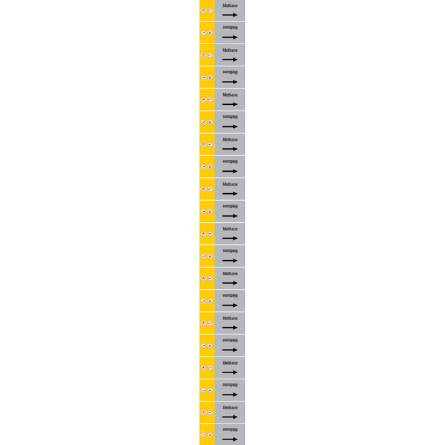 ISO 20560 Pipe Markers  Gas