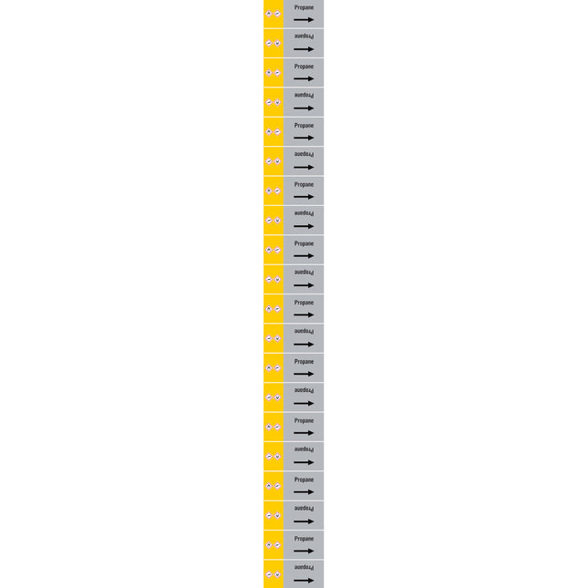 ISO 20560 Pipe Markers  Gas