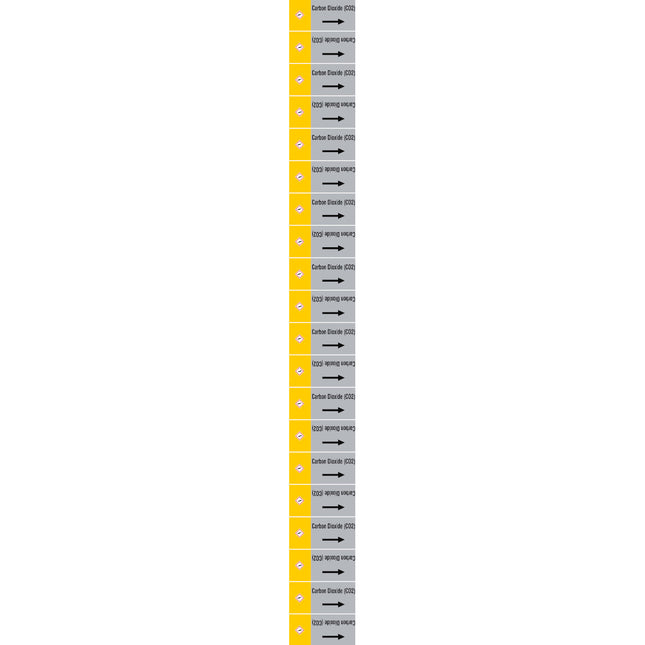 ISO 20560 Pipe Markers  Gas