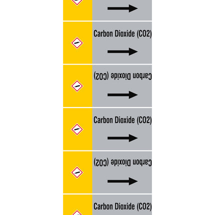 ISO 20560 Pipe Markers  Gas