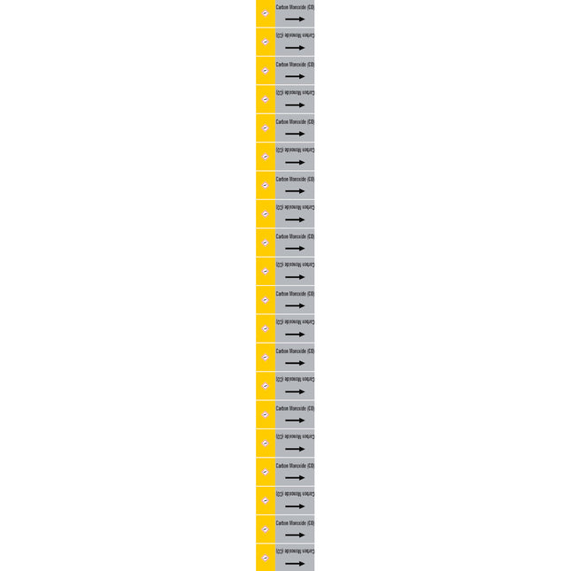 ISO 20560 Pipe Markers  Gas