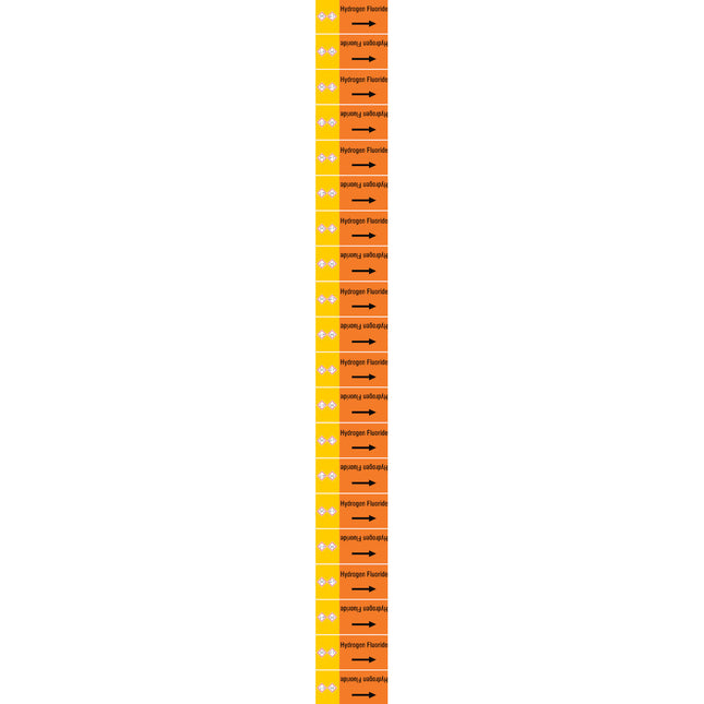 ISO 20560 Pipe Markers  Acids