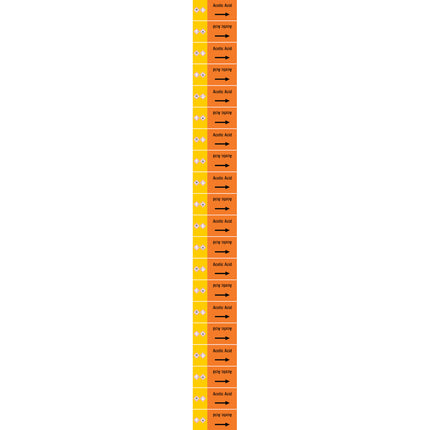 ISO 20560 Pipe Markers  Acids