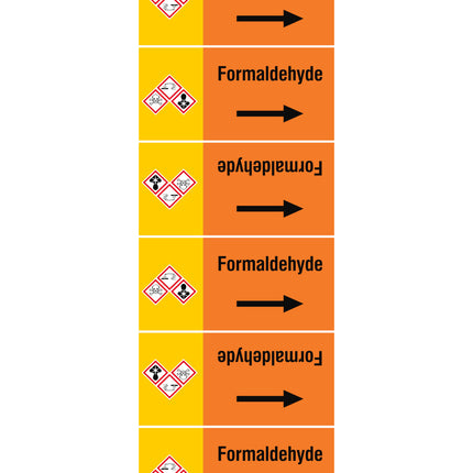 ISO 20560 Pipe Markers  Acids