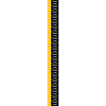 ISO 20560 Pipe Markers  Other liquids