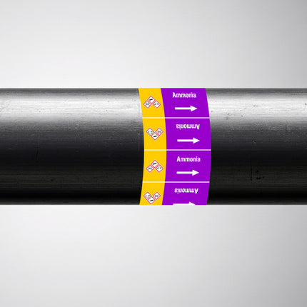 ISO 20560 Pipe Markers  Alkalis