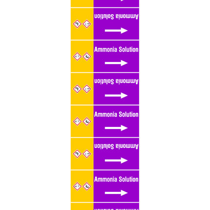 ISO 20560 Pipe Markers  Alkalis