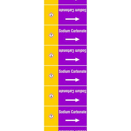 ISO 20560 Pipe Markers  Alkalis