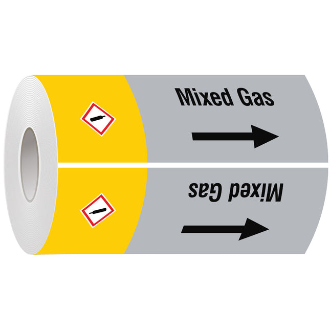 ISO 20560 Pipe Markers  Gas