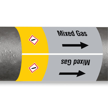 ISO 20560 Pipe Markers  Gas