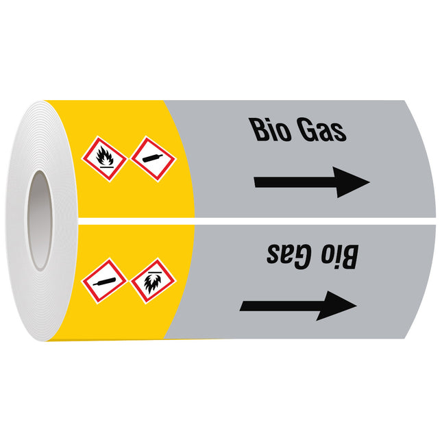 ISO 20560 Pipe Markers  Gas