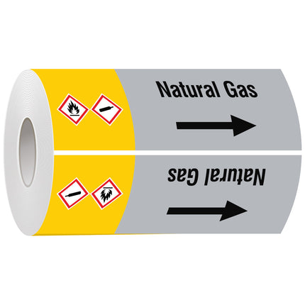 ISO 20560 Pipe Markers  Gas