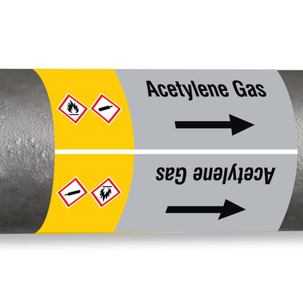 ISO 20560 Pipe Markers  Gas