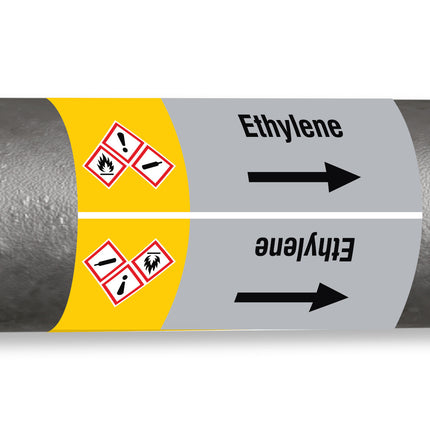 ISO 20560 Pipe Markers  Gas
