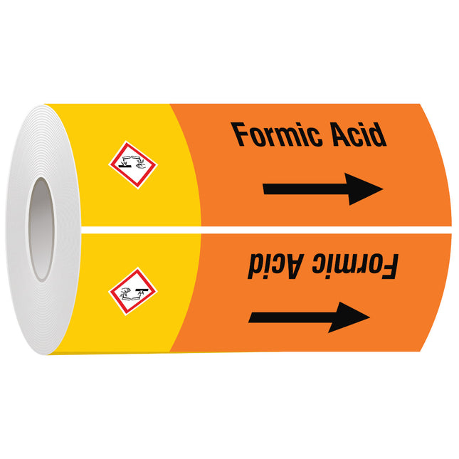 ISO 20560 Pipe Markers  Acids