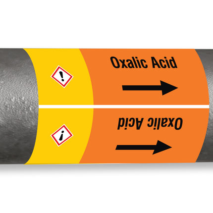 ISO 20560 Pipe Markers  Acids