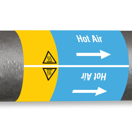 ISO 20560 Pipe Markers  Air