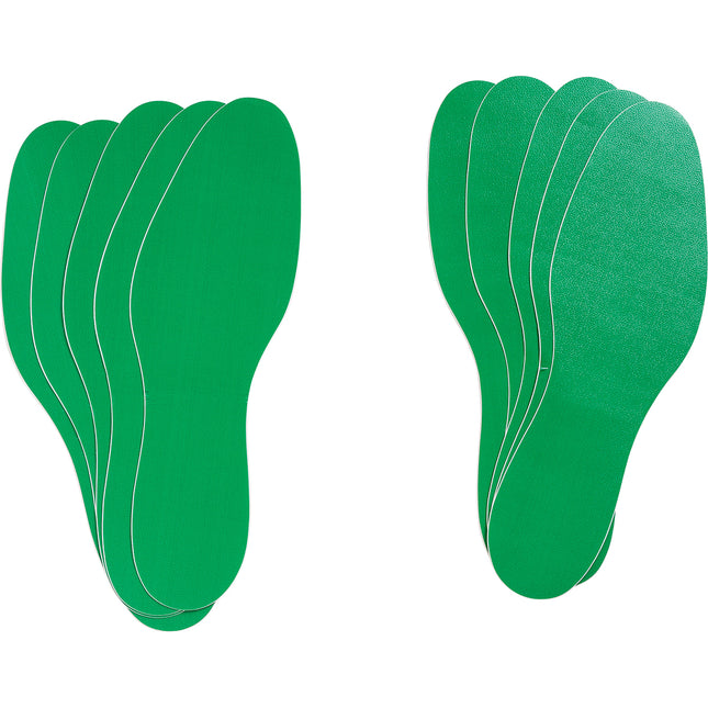 Removable Footprints  Green