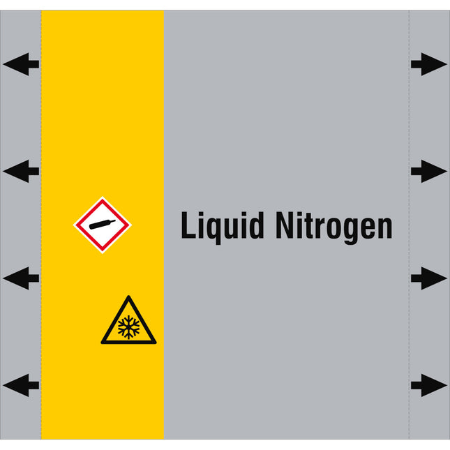 ISO 20560 Pipe Markers  Gas