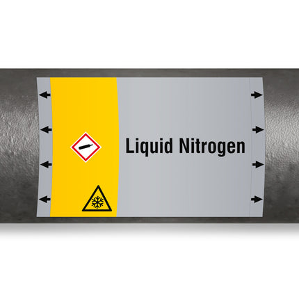 ISO 20560 Pipe Markers  Gas