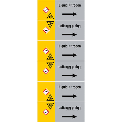 ISO 20560 Pipe Markers  Gas