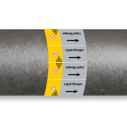ISO 20560 Pipe Markers  Gas