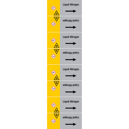 ISO 20560 Pipe Markers  Gas