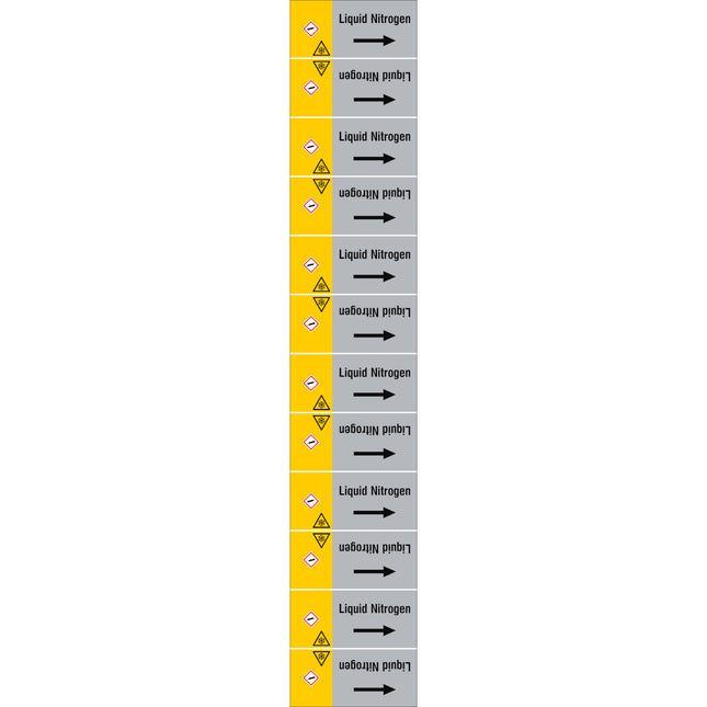 ISO 20560 Pipe Markers  Gas