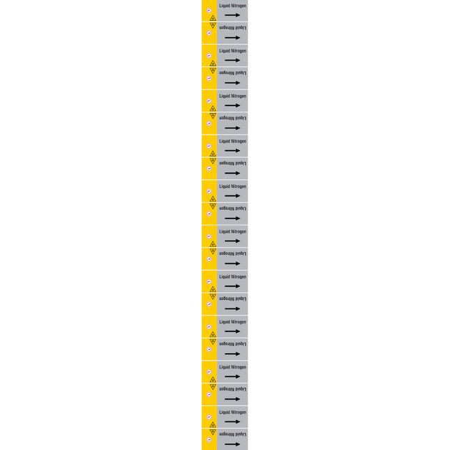 ISO 20560 Pipe Markers  Gas