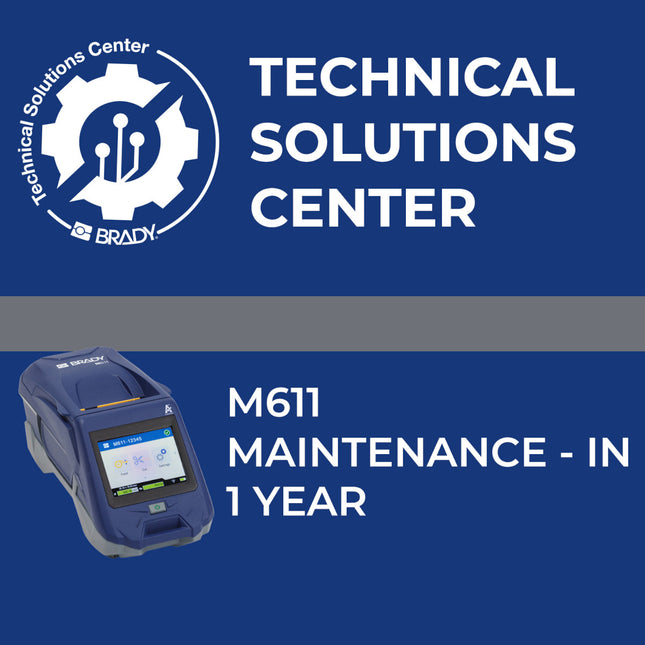 Service contract M611 Maintenance In 1 Year