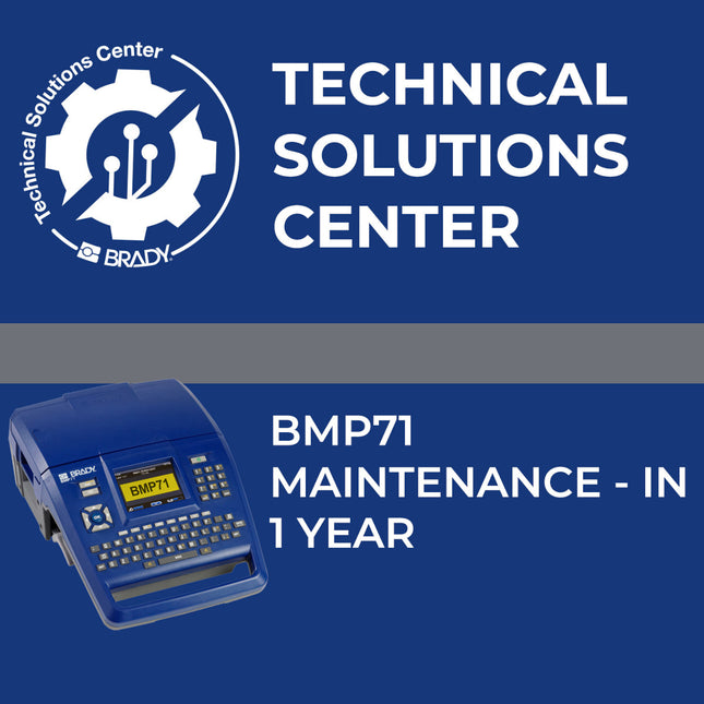 Service contract BMP71 Maintenance In 1 Year