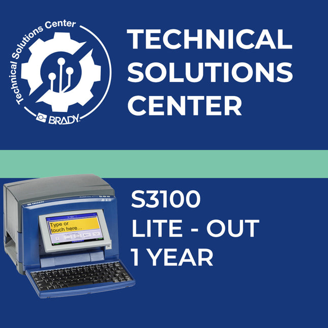 Service contract S3100 Lite Out 1 year