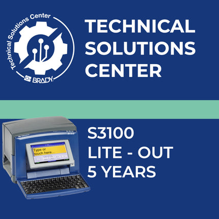Service contract S3100 Lite Out 5 year
