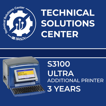 Service contract S3100 Ultra additional printer 3Y