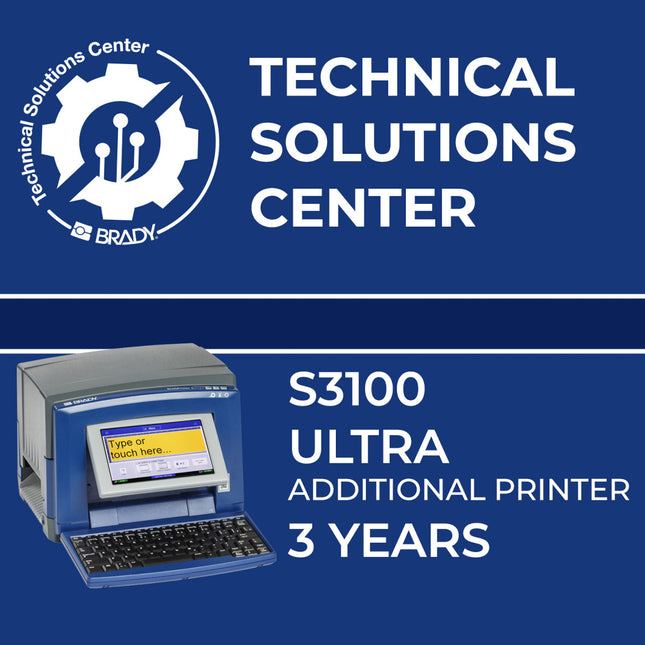 Service contract S3100 Ultra additional printer 3Y