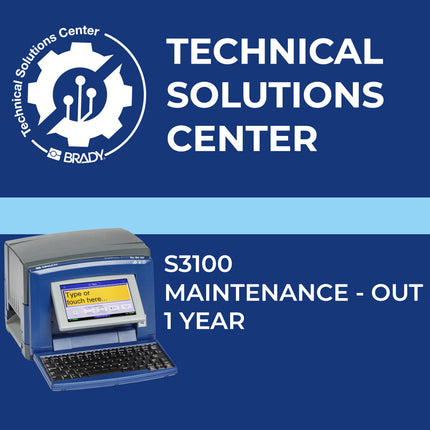 Service contract S3100 Maintenance Out 1 Year