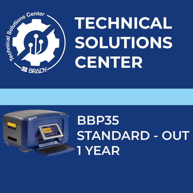 Service contract BBP35 Standard Out 1 Year