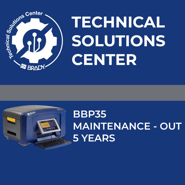 Service contract BBP35 Maintenance Out 5 Year
