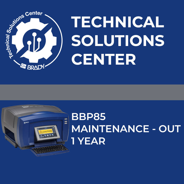 Service contract BBP85 Maintenance Out 1 Year