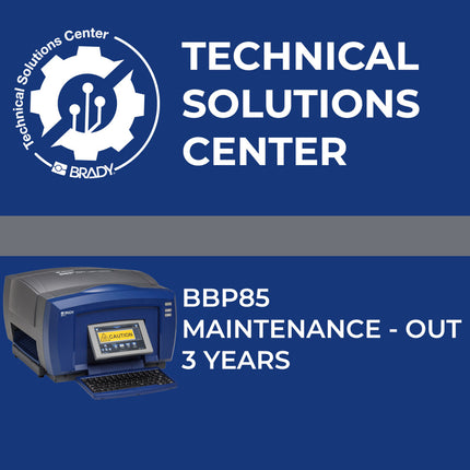 Service contract BBP85 Maintenance Out 3 Year