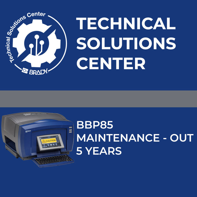 Service contract BBP85 Maintenance Out 5 Year