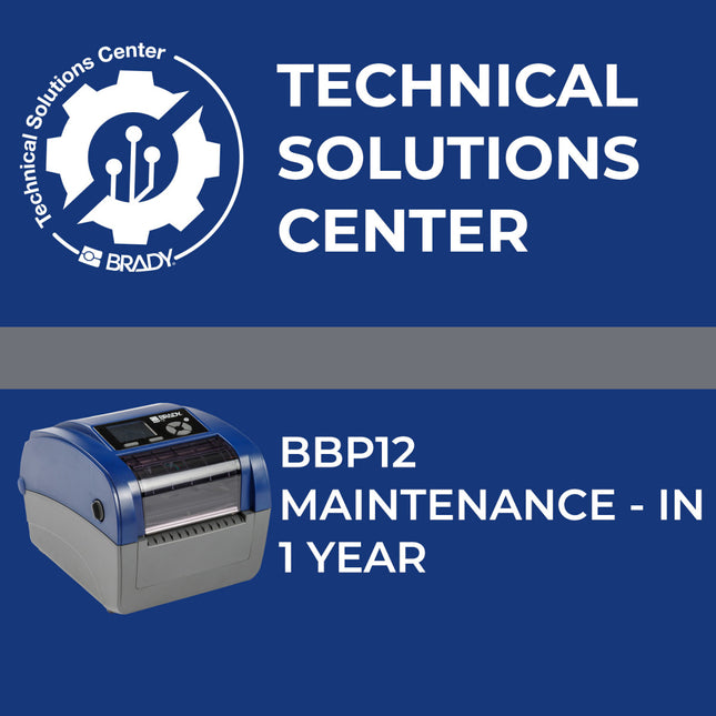 Service contract BBP12 Maintenance In 1 Year